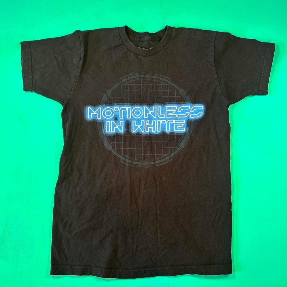 Motionless in white band tee motionless in white dark horizon tour t shirt